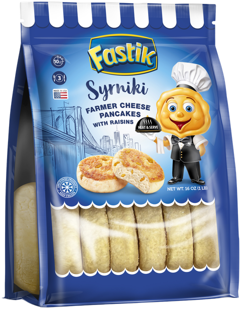 Syrniki with Raisins